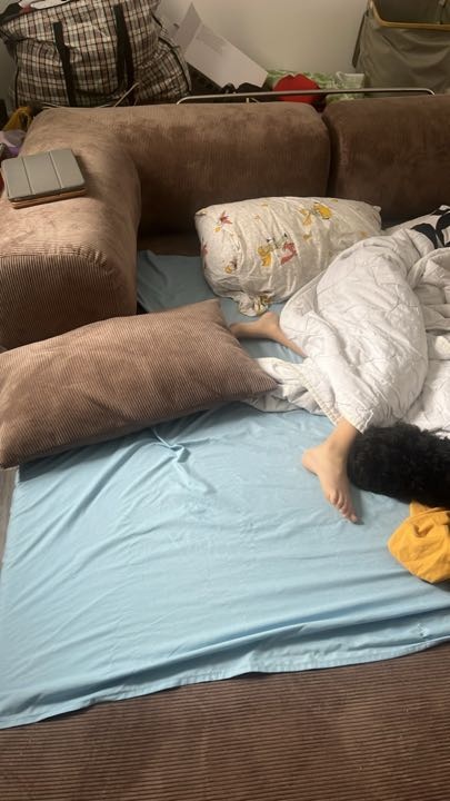 Фотография покупателя: Диван TEDDI, 200х100 см, обивка вельвет, светло-коричневый
