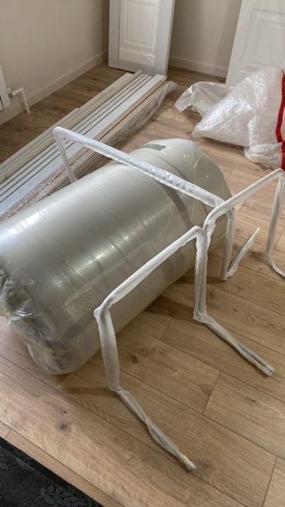 Фотография покупателя: Диван TEDDI, 200х100 см, обивка вельвет, бежевый