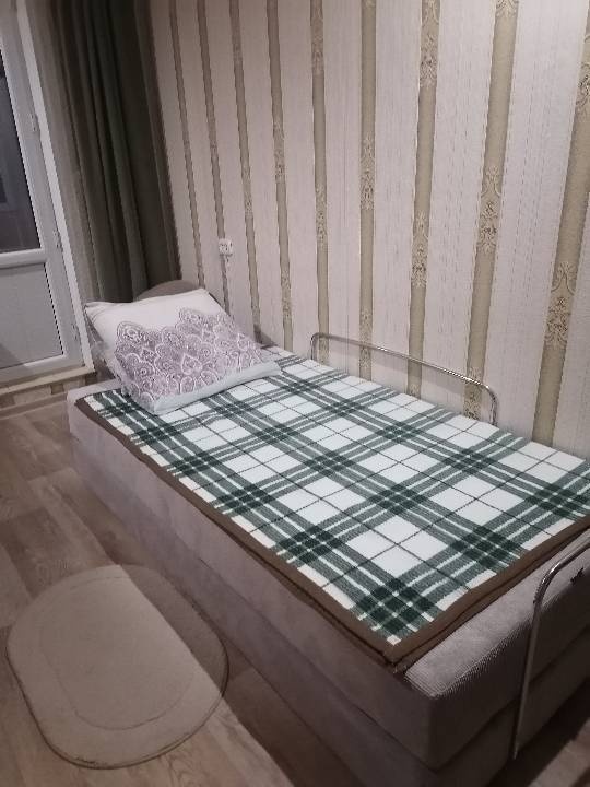 Фотография покупателя: Диван TEDDI, 200х100 см, обивка вельвет, бежевый